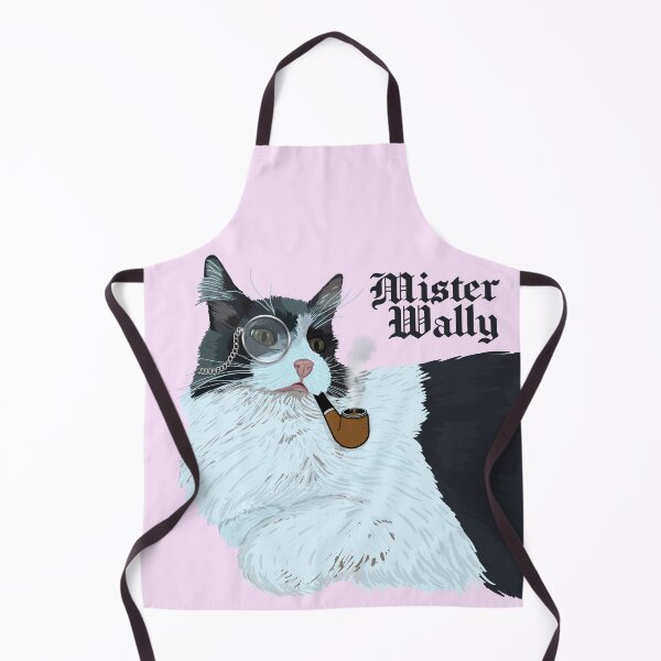 Item preview, Mister Wally Gentleman Cat with Name designed and sold by WillowerStudio.