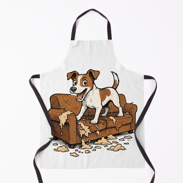 Item preview, Jack Russell Terrier Chaos Torn Sofa designed and sold by Pineapple-Tree.
