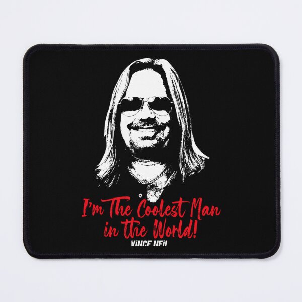 Item preview, Vince Neil Coolest Man Glam Metal Design designed and sold by VictorinoJersey.