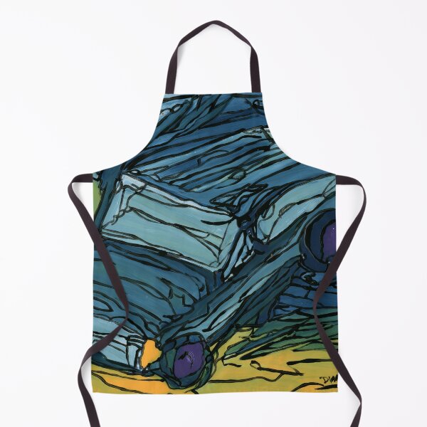 Item preview, Midnight Cruiser – Expressive Blue Car Art designed and sold by Dwaalhaas.com.