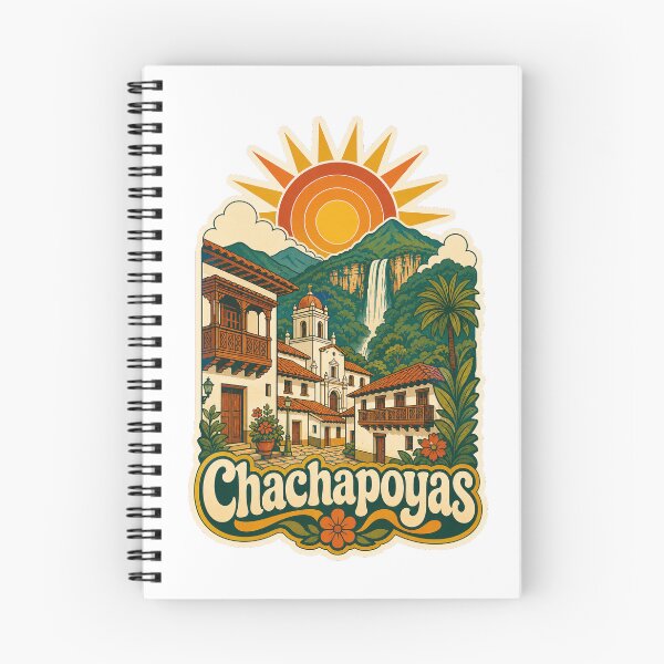 Item preview, Recuerdo de viaje de Chachapoyas, Perú - Ilustración retro designed and sold by VisualArtsOasis.