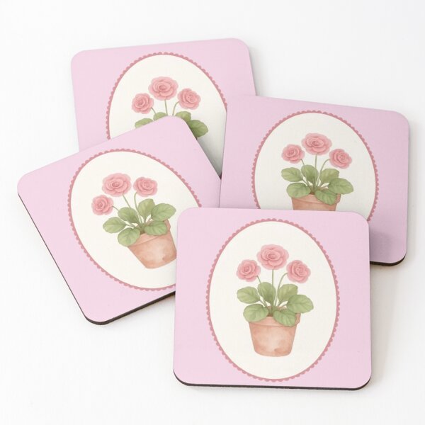 Item preview, a potted plant with leaves and flowers designed and sold by Thecountess0o0.