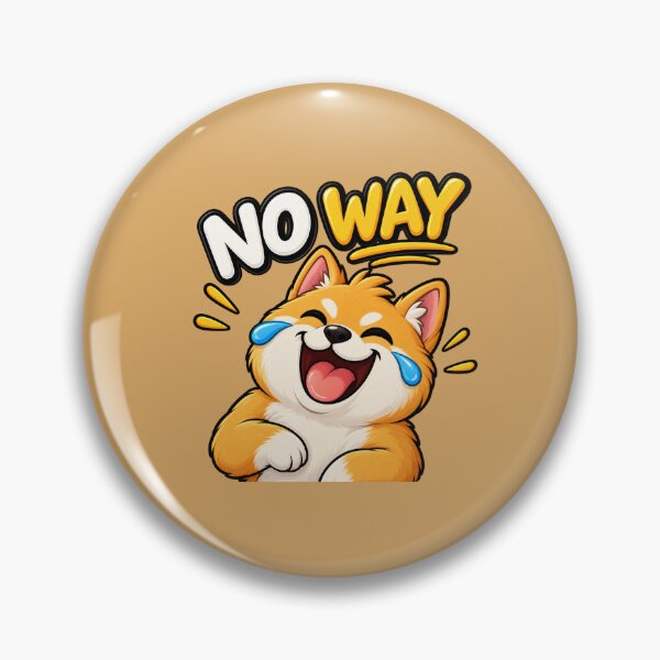 Item preview, No Way Laughing Dog Meme designed and sold by StickyDelights.