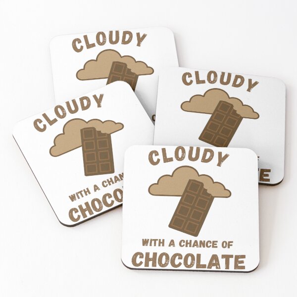 Item preview, Cloudy with a Chance of Chocolate T-Shirt designed and sold by Pickleball 623.