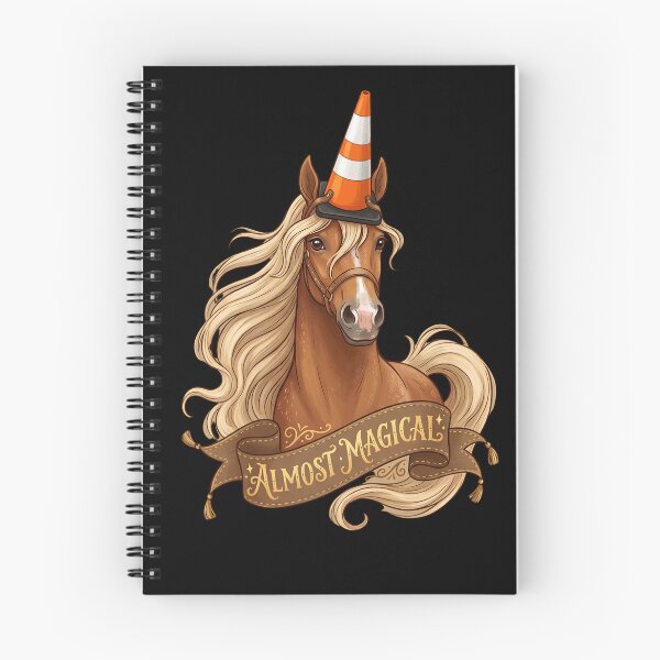 Item preview, Almost Magical Funny Horse Traffic Cone Unicorn designed and sold by w66aboo.