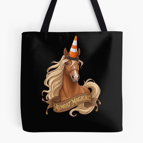 Item preview, Almost Magical Funny Horse Traffic Cone Unicorn designed and sold by w66aboo.