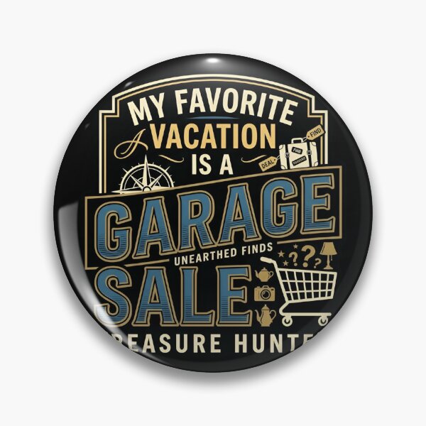 Item preview, My Favorite Vacation Is A Garage Sale Vintage Humor designed and sold by DuckOddity.