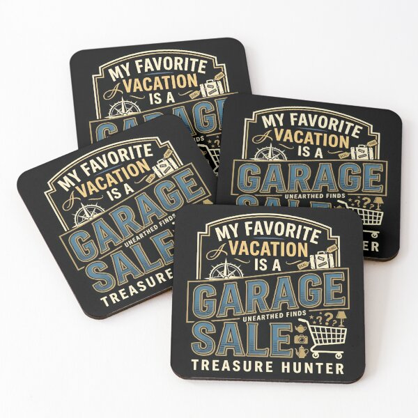 Item preview, My Favorite Vacation Is A Garage Sale Vintage Humor designed and sold by DuckOddity.