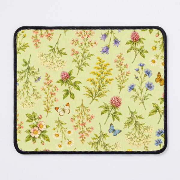 Item preview, Wildflowers and Butterflies Toss Print designed and sold by Vintage-Lady65.