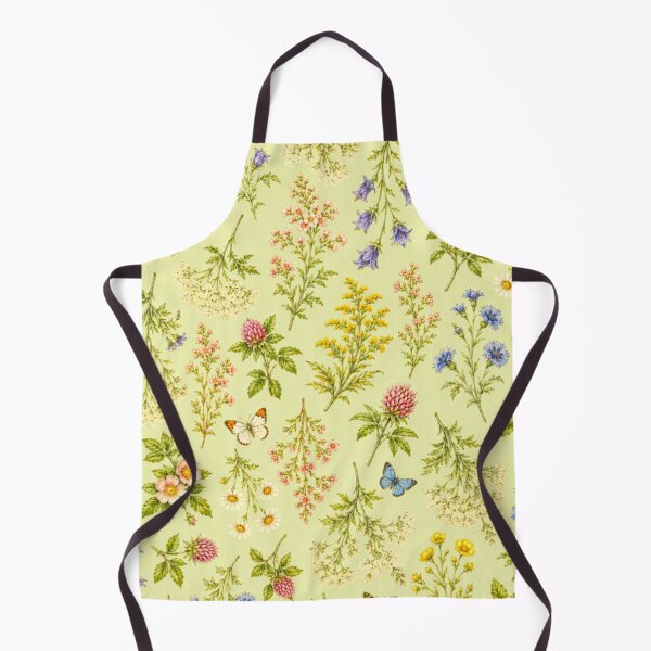 Item preview, Wildflowers and Butterflies Toss Print designed and sold by Vintage-Lady65.