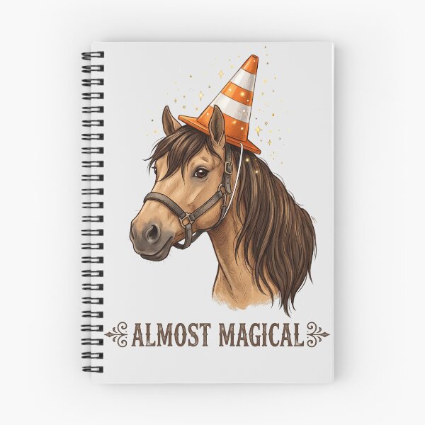 Item preview, Copy of Almost Magical Funny Horse Traffic Cone Unicorn designed and sold by w66aboo.