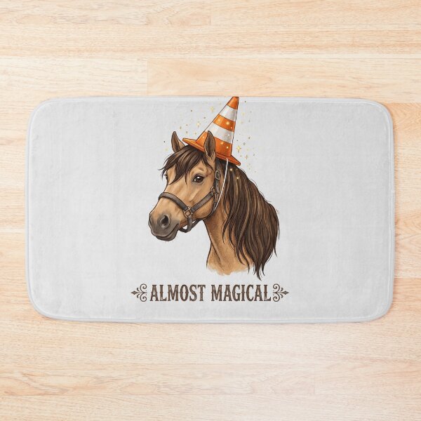 Item preview, Copy of Almost Magical Funny Horse Traffic Cone Unicorn designed and sold by w66aboo.