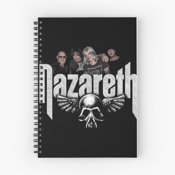 Item preview, Nazareth Classic Rock Winged Skull Design designed and sold by VictorinoJersey.