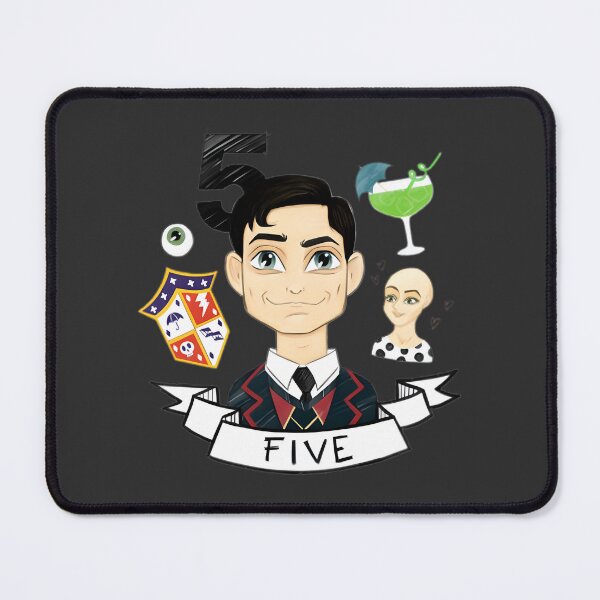 Item preview, Number Five The Umbrella Academy Retro Pop Art | Limited Edition designed and sold by bugsbots.
