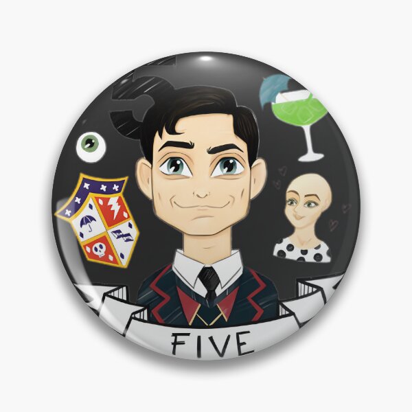 Item preview, Number Five The Umbrella Academy Retro Pop Art | Limited Edition designed and sold by bugsbots.