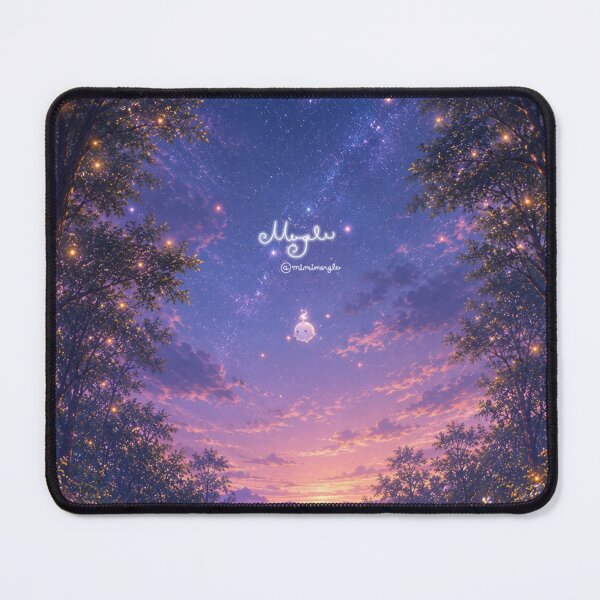 Item preview, Little Spirit Airliea Beneath a Starry Sky in Mergle Forest designed and sold by Minimergle.
