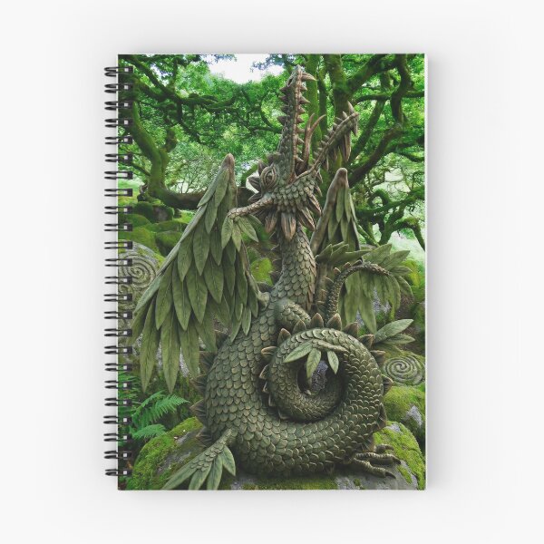 Item preview, A Dragon in a dark enchanted forest designed and sold by Jonsmartdesigns.