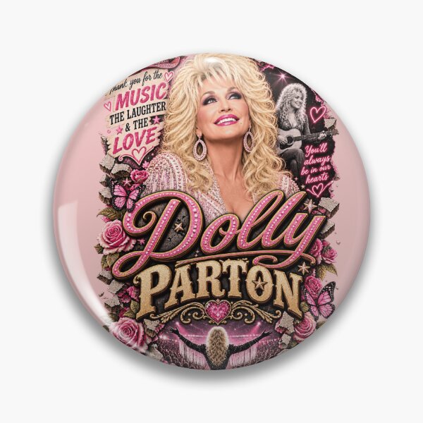 Item preview, Pegatina tipo collage en homenaje a Dolly Parton. designed and sold by Anime-Clothes1.