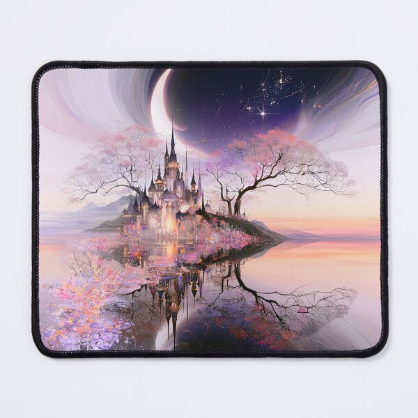 Item preview, Twilight Castle of the Cherry Blossom Lagoon designed and sold by bloorose.