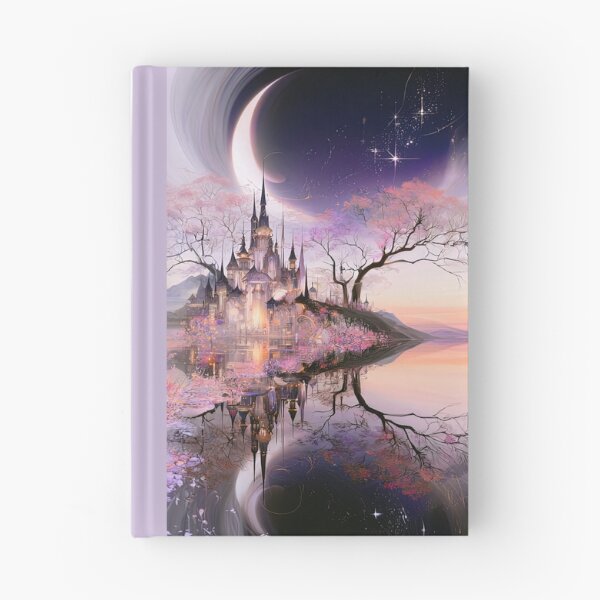 Item preview, Twilight Castle of the Cherry Blossom Lagoon designed and sold by bloorose.