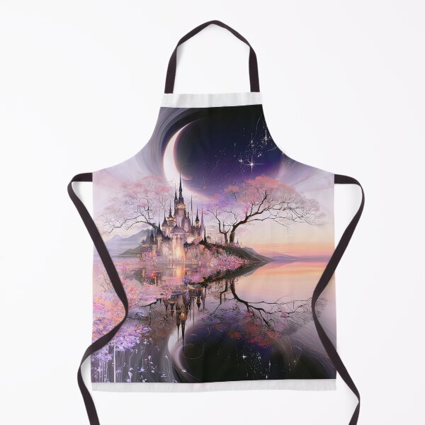 Item preview, Twilight Castle of the Cherry Blossom Lagoon designed and sold by bloorose.