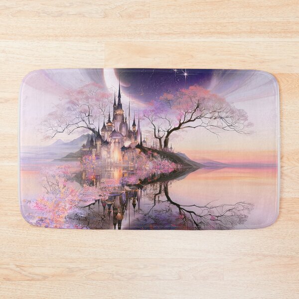 Item preview, Twilight Castle of the Cherry Blossom Lagoon designed and sold by bloorose.