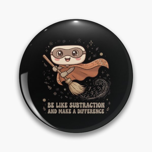 Item preview, Be Like Subtraction And Make A Difference  designed and sold by CutieGalore.