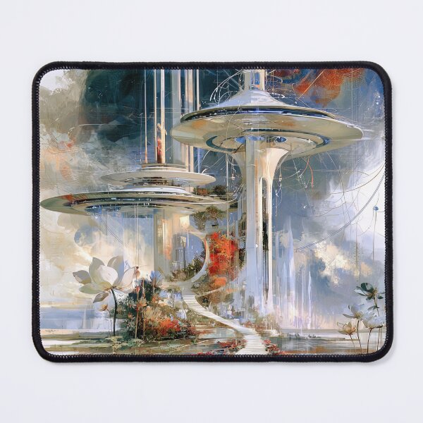 Item preview, Celestial Oasis Towers designed and sold by bloorose.