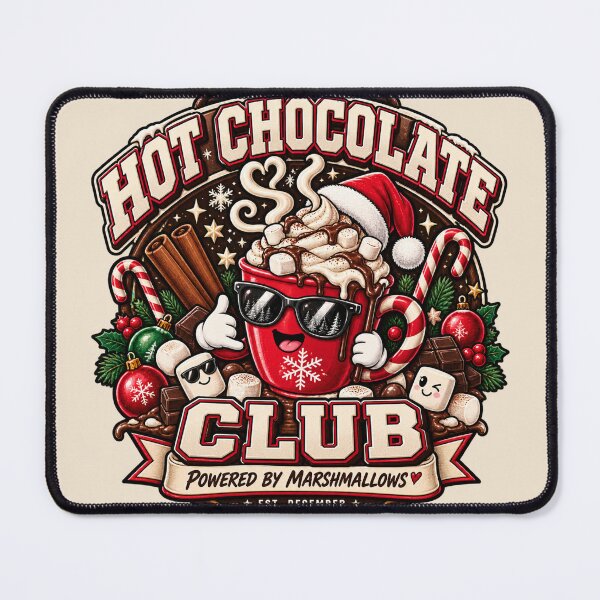 Item preview, Hot Chocolate Club – Cozy Christmas Cocoa designed and sold by warlistop.