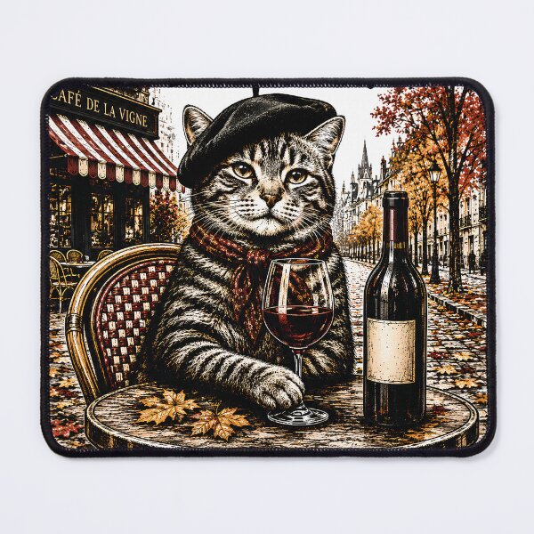 Item preview, Le Beaujolais Nouveau Cat Wine Meme designed and sold by MimsTees.