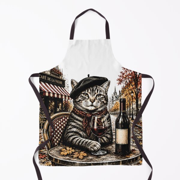 Item preview, Le Beaujolais Nouveau Cat Wine Meme designed and sold by MimsTees.