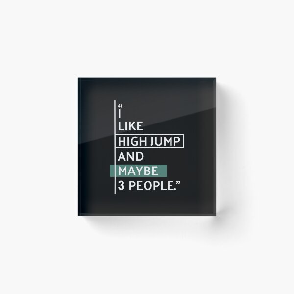 Item preview, I Like High Jump designed and sold by MaryAller.