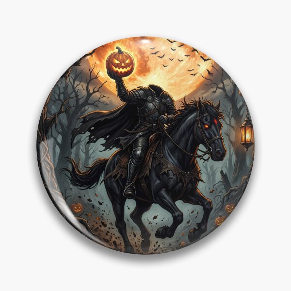 Item preview, Headless Knight On Horse Pumpkin Halloween Costume Men Women designed and sold by w66aboo.