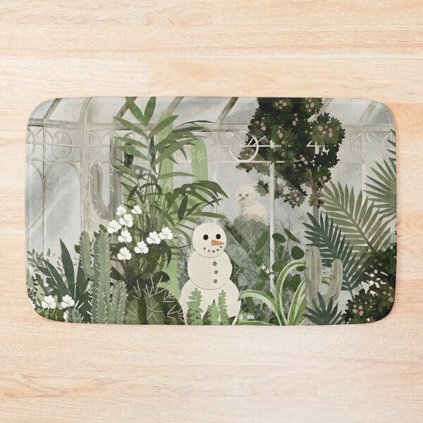 Item preview, A snowman in the Greenhouse designed and sold by pictoartcrew.