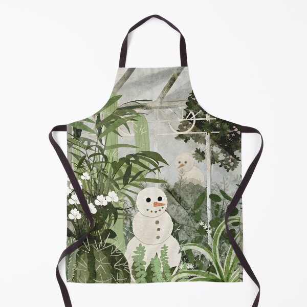 Item preview, A snowman in the Greenhouse designed and sold by pictoartcrew.