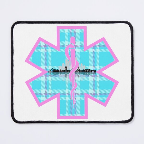 Item preview, Tartan Army Miami Fire Rescue City Skyline Star of Life designed and sold by Bee Bum Designs.