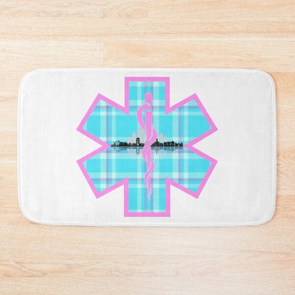 Item preview, Tartan Army Miami Fire Rescue City Skyline Star of Life designed and sold by Bee Bum Designs.