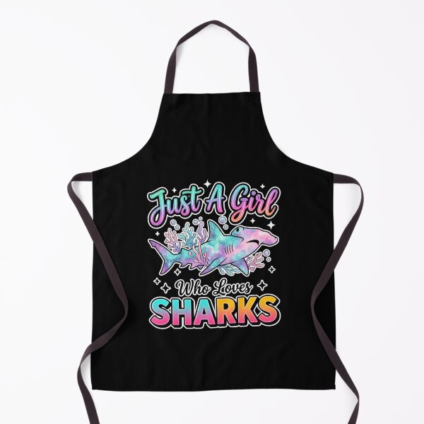 Item preview, Just a Girl Who Loves Sharks designed and sold by domostore.