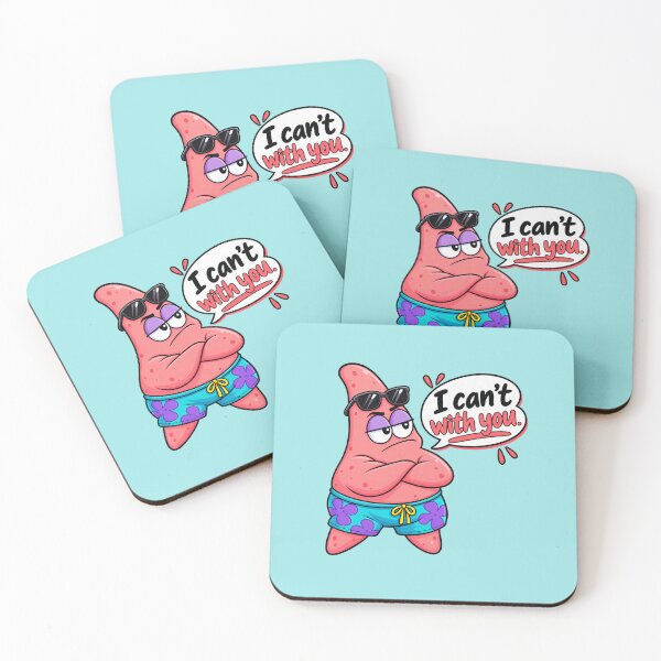 Item preview, I Can't With You Funny Starfish Meme designed and sold by StickyDelights.