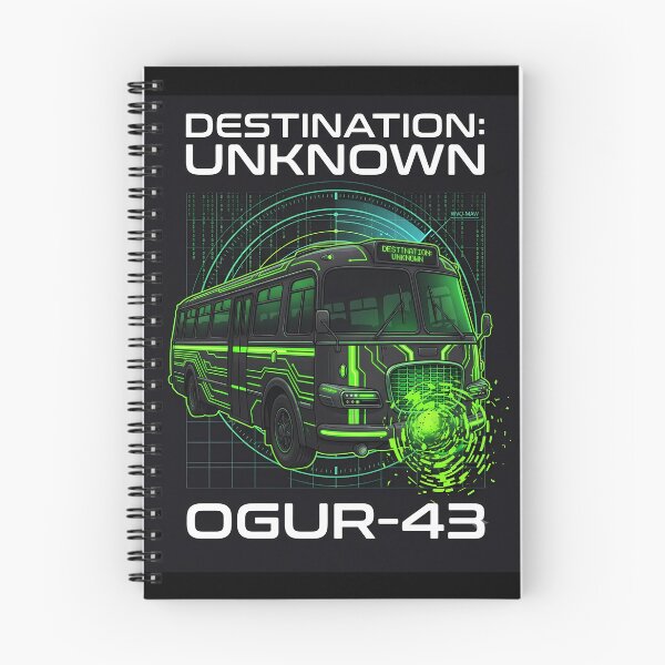 Item preview, Cyber Bus Destination Unknown Sci-Fi Neon Art designed and sold by Fairytale_Flowers.