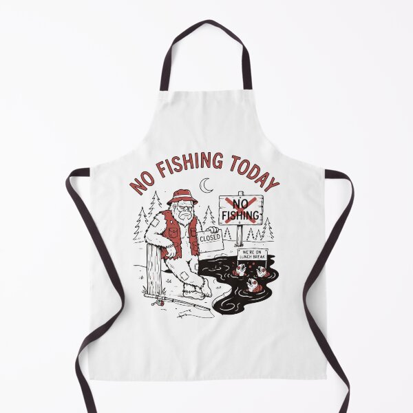 Item preview, No Fishing Today Bigfoot Sasquatch designed and sold by Brexmore3.