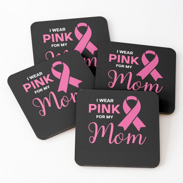 Item preview, I Wear Pink For My Mom Breast Cancer Ribbon designed and sold by Antdoodle.