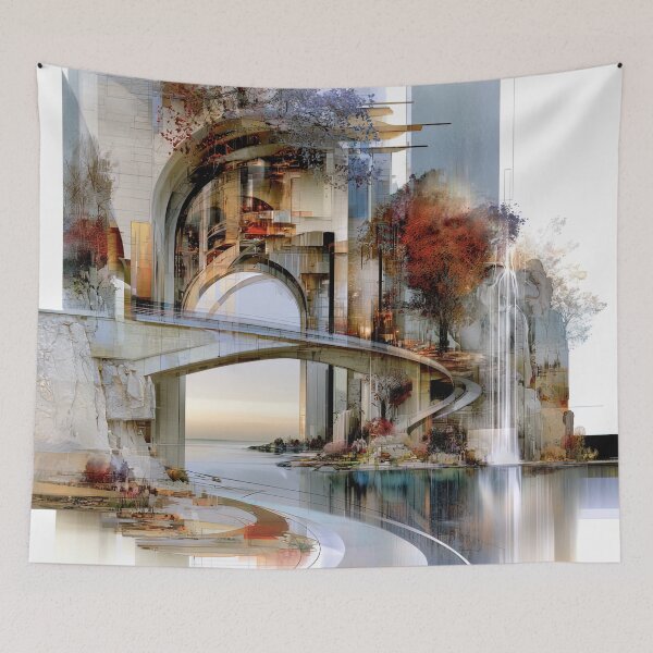 Item preview, Arches of the Cascading Haven designed and sold by bloorose.