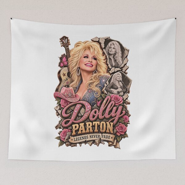 Item preview, Dolly Parton Legends Never Fade designed and sold by Anime-Clothes1.