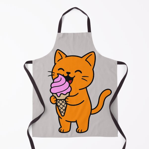 Item preview, Cat Eating Ice Cream designed and sold by JCTurn.