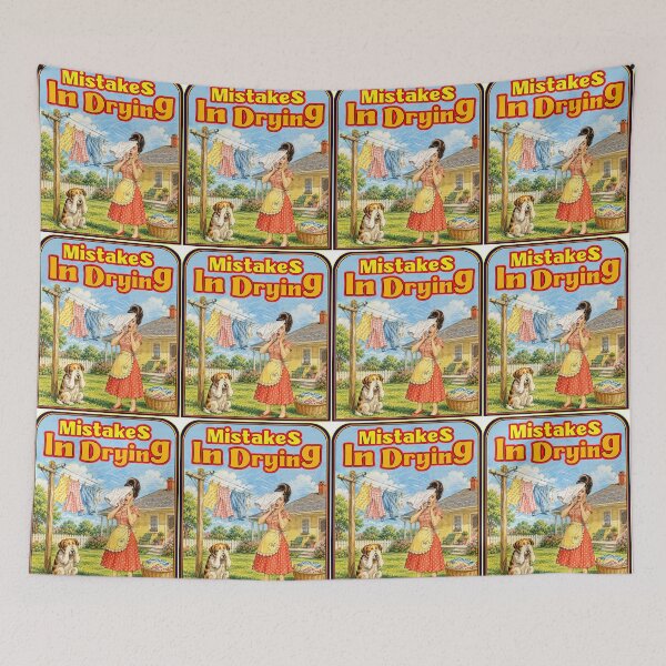 Item preview, A funny incident while hanging out the laundry designed and sold by frestshop.