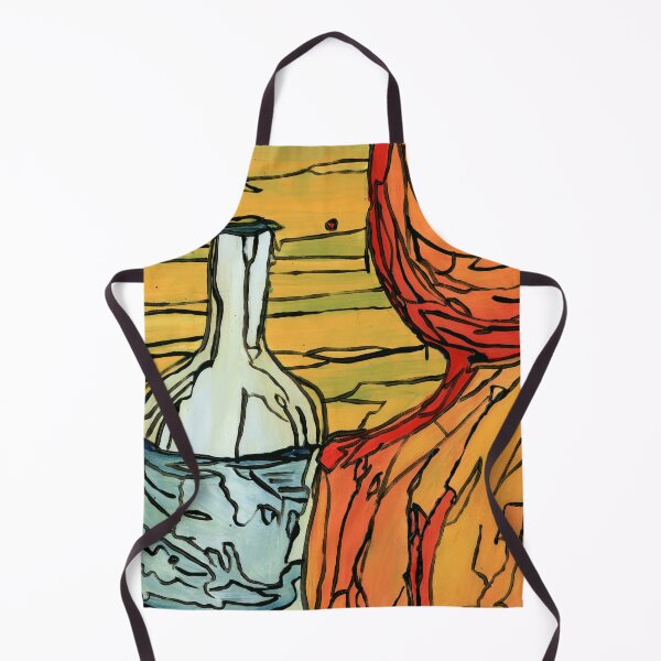 Item preview, Solitary Solace – Expressionist Still Life & Figure designed and sold by Dwaalhaas.com.