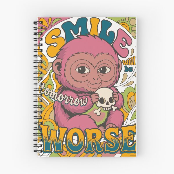 Item preview, Sarcastic Retro Chimpanzee Dark Color Edition designed and sold by Shyla Marsare.