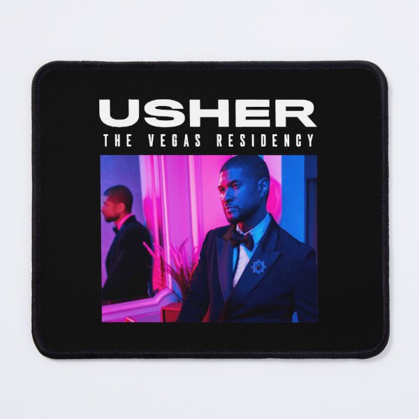 Item preview, Usher Vegas Residency Neon Portrait Design designed and sold by VictorinoJersey.