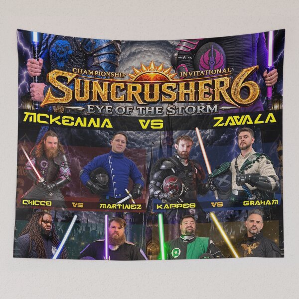 Item preview, The Saber Legion: Suncrusher 6: Eye of the Storm designed and sold by Thesaberlegion.